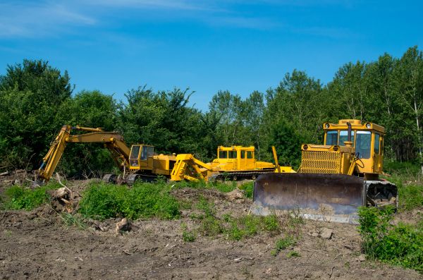 Bulldozer Clearing in Walnut Creek
