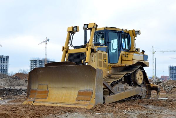 Bulldozer Site Clearing in Walnut Creek